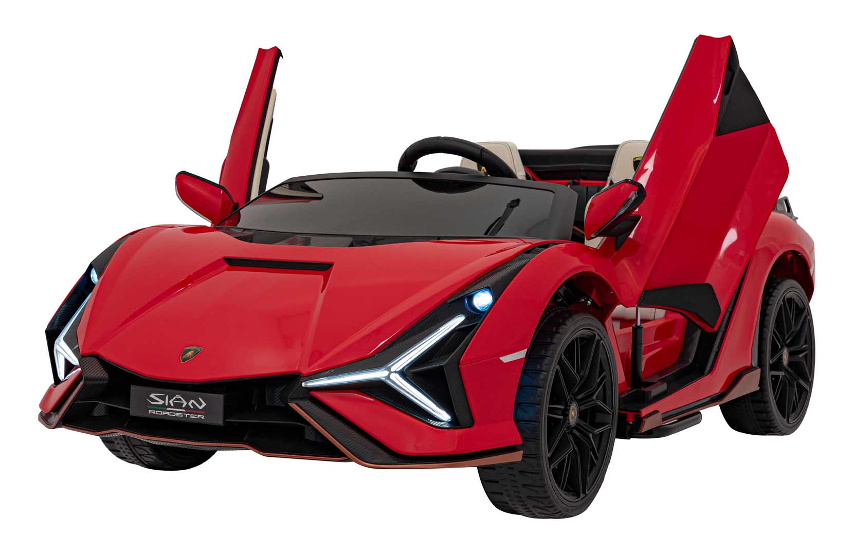 Elektrické autíčko Ramiz Lamborghini SIAN červené