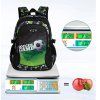 DBBH1843F skolni batoh fotbal zeleny