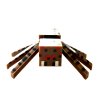 FIBH2057F kolekce figurek minecraft alex a golem sada 7 ks