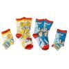 POSN2130B detske ponozky jezek sonic a liska tails 5 8 let 4 ks