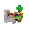 MSTB2320B magneticka stavebnice minecraft ukryt s posteli peci a truhlou