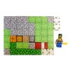 MSTB2320G magneticka stavebnice minecraft ukryt s posteli peci a truhlou
