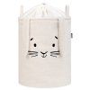 Sipo Kôš na hračky Premium Bouclé so šnúrkou / 43 l, Rabbit (Cream)