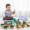 FIBH2444B sada figurek dinosauri s doplnky v boxu 54ks