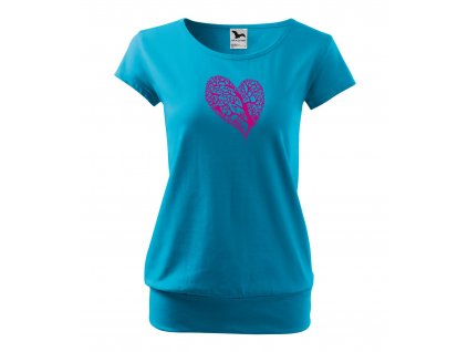 Srdce ruzove 120 city tyrkysová 44