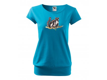 Lemuři 120 city tyrkysová 44