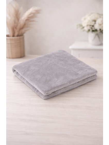 dětská-deka-šedá