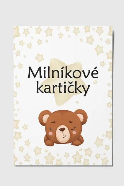 Milníkové kartičky pro holčičku