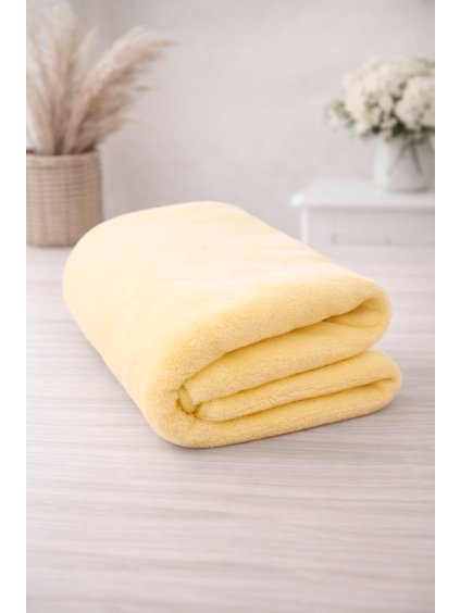 dětská-deka-žlutá