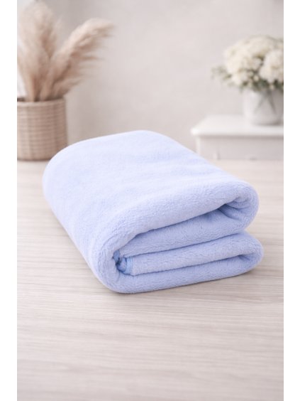 dětská-deka-světle-modrá