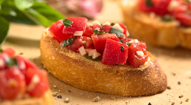 Italská bruschetta