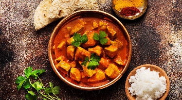 Kuřecí kořeněné kari