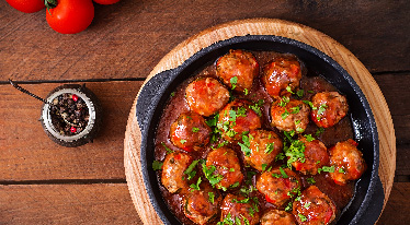 Masové kuličky v rajčatové omáčce