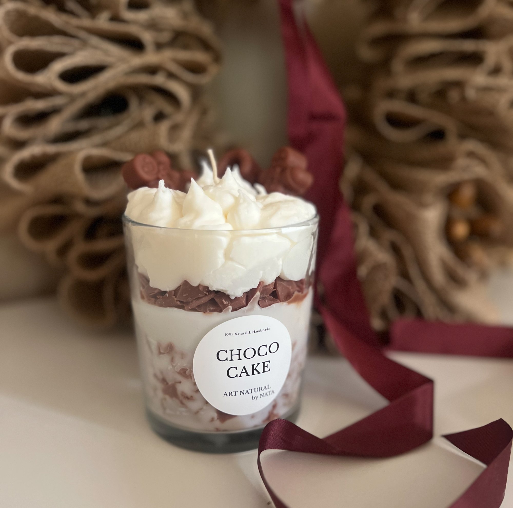 Ručne vyrábané sviečky s láskou