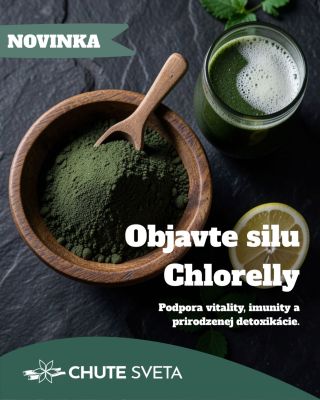 🌿 NOVINKA – Chlorella prášok Jedna z najobľúbenejších zelených superpotravín. Stačí pridať lyžičku do smoothie, vody alebo...