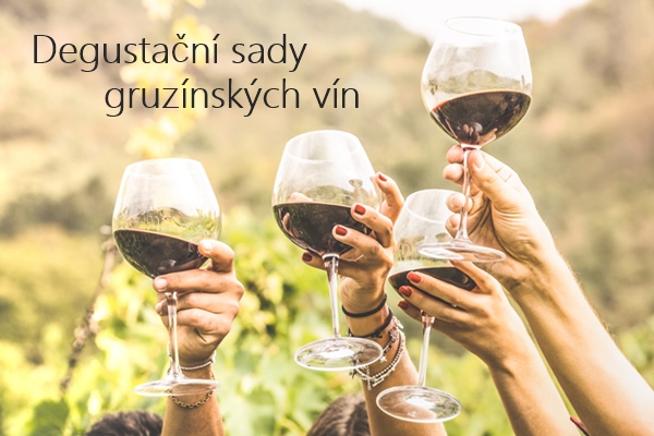 Degustační sady - exkluzivní vína z Gruzie