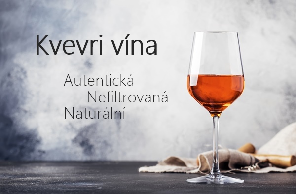 Kvevri vína - oranžové gruzínské víno