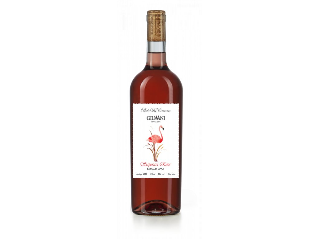 Saperavi Rose Giuaani gruzínské víno