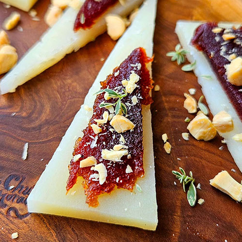 Ovčí sýr s kdoulovým želé