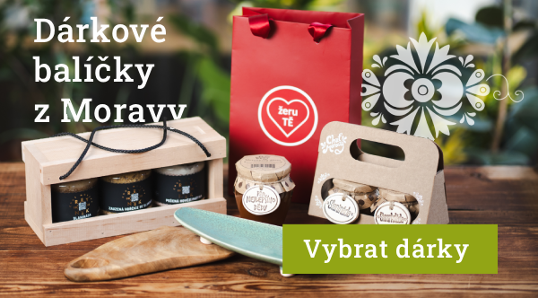 Dárkové balíčky a sady z Moravy