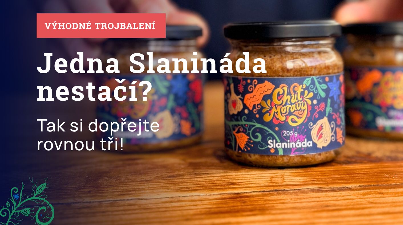 Zvýhodněné trojbalení slaninády