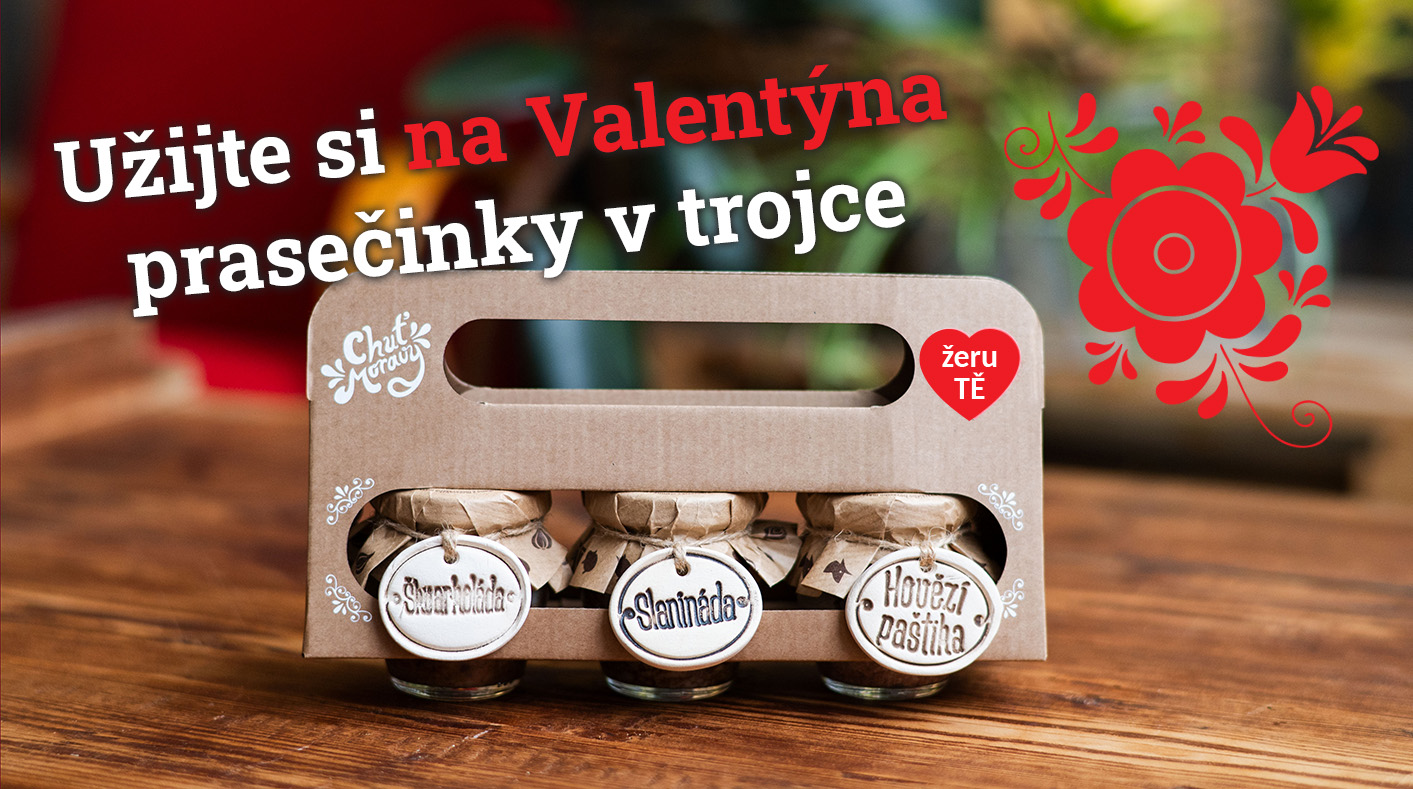 Užijte si prasečinky v trojce na Valentýna