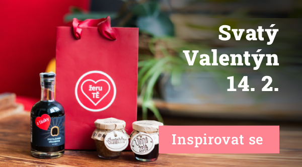 Dárkové valentýnské balíčky a sady