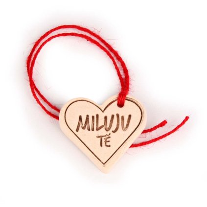 keramicka visacka srdce miluju te