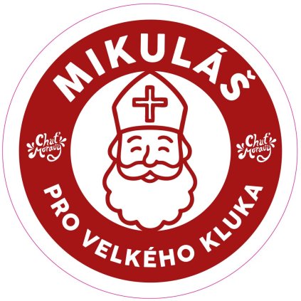 samolepka mikuláš pro velkeho kluka foto