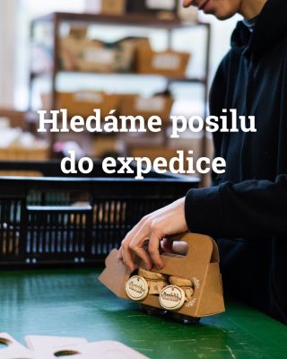 Do týmu v Chuti Moravy hledáme posilu do expedice. 🥳 Náplň práce 👉🏻Zpracování objednávek na PC 👉🏻Chystání a balení...