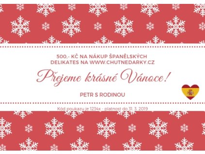 Dárkový poukaz Vánoce II