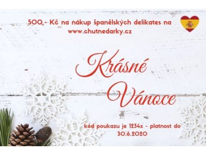 Dárkový poukaz Vánoce III