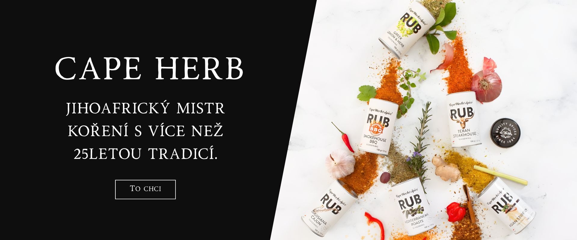 Cape Herb: Jihoafrické koření s více než 25letou tradicí, pro kvalitní koření v kuchyni.