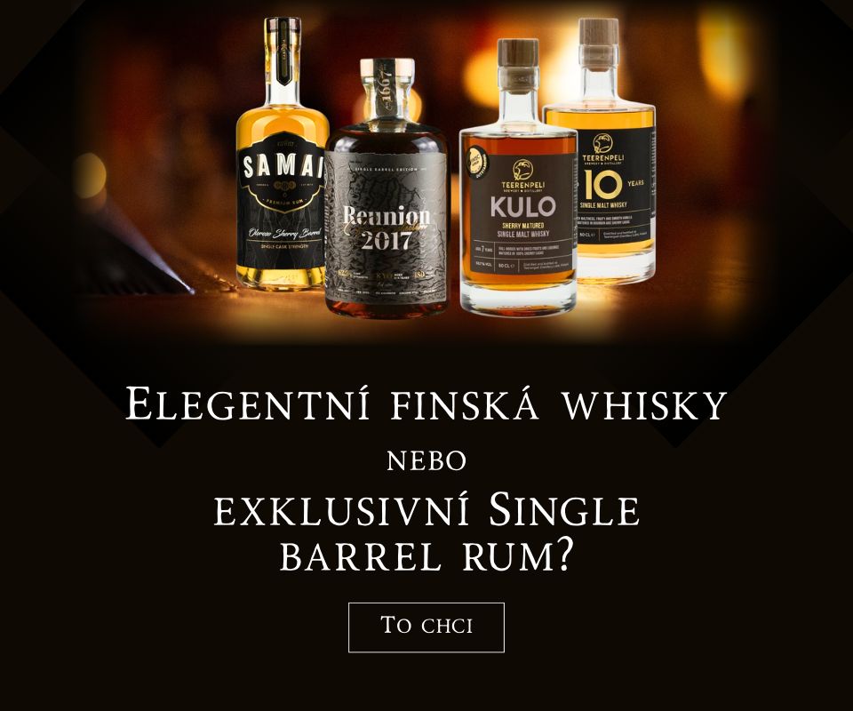 Elegantní finská whisky a exkluzivní Single barrel rumy z prestižních palíren.