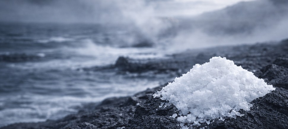 Artická sůl v plechovce