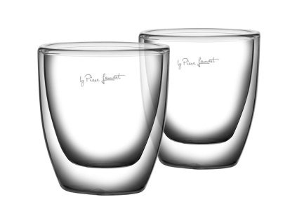 Set termo sklenic Lamart VASO ESPRESSO 2×80 ml – dvoustěnné sklenice na espresso LT9009