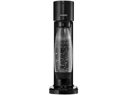 Výrobník perlivé vody SodaStream GAIA Black – bez elektřiny, s QuickConnect systémem