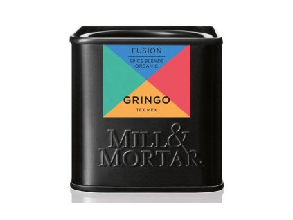 Plechovka koření Gringo 55 g – čelní pohled