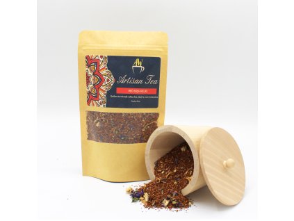 Sypaný čaj Rooibos – Relaxační s Levandulí, Jablkem a Pomerančem 50g