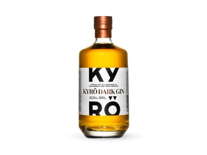 Láhev Kyrö Dark Gin 0,5 l, 42,6 % – finský sudový gin