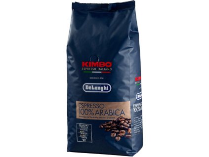 De'Longhi Kimbo Espresso 100% Arabica 1 kg – sáček zrnkové kávy