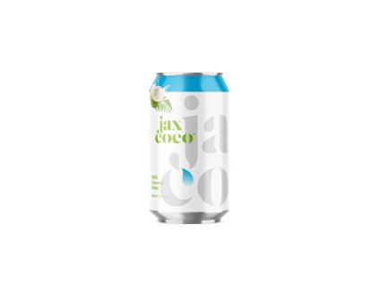 Jax Coco 100% kokosová voda 330 ml – plechovka