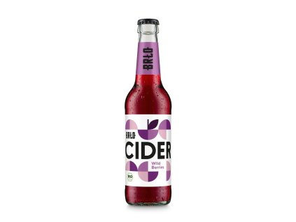 BRLO Wild Berries BIO cider 330 ml – láhev