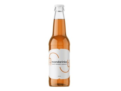 Amity Mandarinka 330ml – česká mandarinková limonáda s ovocným podílem