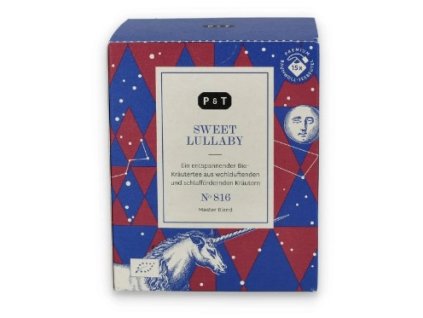 pohled na krabičku Paper & Tea Sweet Lullaby BIO 15×2g | Uklidňující bylinkový čaj