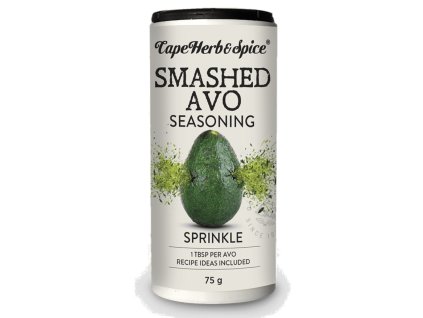 pohled na krabičku s kořením AVOSMASH CapeHerb+Spice