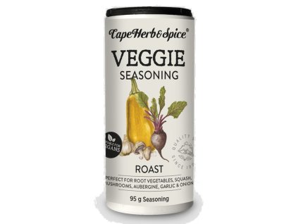 pohled na krabičku koření Veggies ROAST CapeHerb+Spice