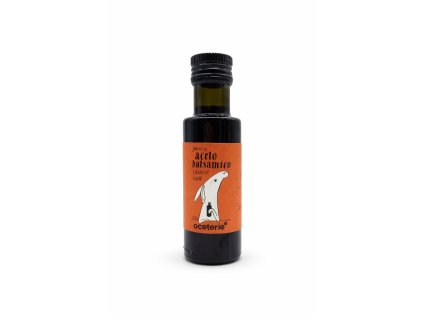 pohled na Balsamico z dubové kádě – jablko | Nepasterovaný jablečný balsamikový ocet | 100 ml | 5 %