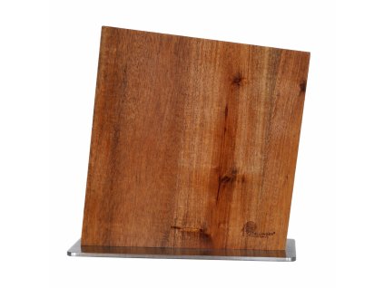 Pohled na magnetický držák na nože