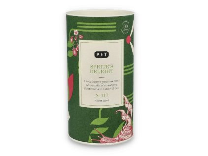 PAPER & TEA  Sprite's Delight BIO  Zelený čaj s jahodou & bazalkou  90 g